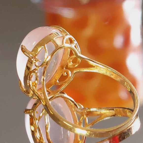 💯authentic rose quartz ring - Picture 5 of 5